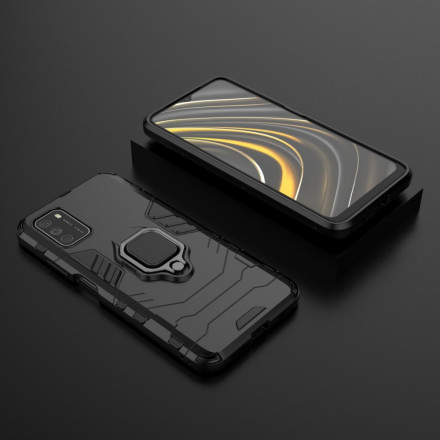 Coque Poco M3 Ring Résistante Coque Poco M3 Ring Résistante