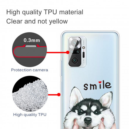 Coque Xiaomi Redmi Note 10 Pro Smile Dog