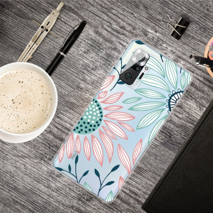 Coque Xiaomi Redmi Note 10 Pro Transparente Une Fleur