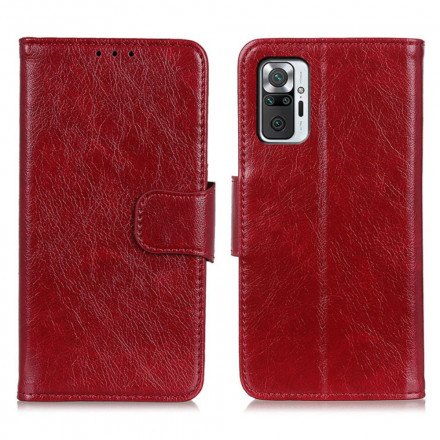 Housse Xiaomi Redmi Note 10 Pro Cuir Nappa Fendu