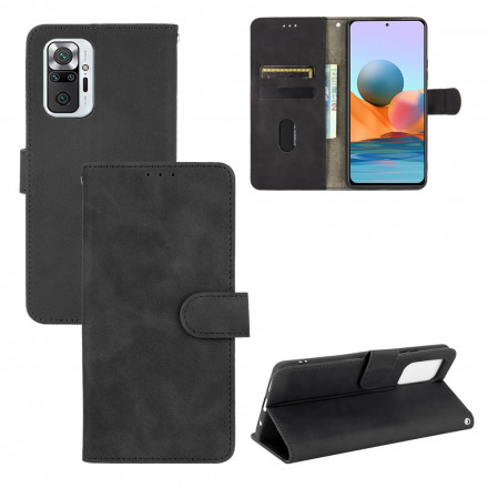 Housse Xiaomi Redmi Note 10 Pro Effet Cuir Toucher Douceur Housse Xiaomi Redmi Note 10 Pro Effet Cuir Toucher Douceur