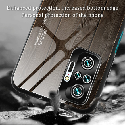 Coque Xiaomi Redmi Note 10 Pro Verre Trempé Design Bois Coque Xiaomi Redmi Note 10 Pro Verre Trempé Design Bois