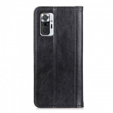 Flip Cover Xiaomi Redmi Note 10 Pro Cuir Litchi Fendu Flip Cover Xiaomi Redmi Note 10 Pro Cuir Litchi Fendu