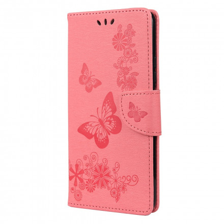 Housse Xiaomi Redmi Note 10 Pro Que des Papillons avec Lanière Housse Xiaomi Redmi Note 10 Pro Que des Papillons avec Lanière