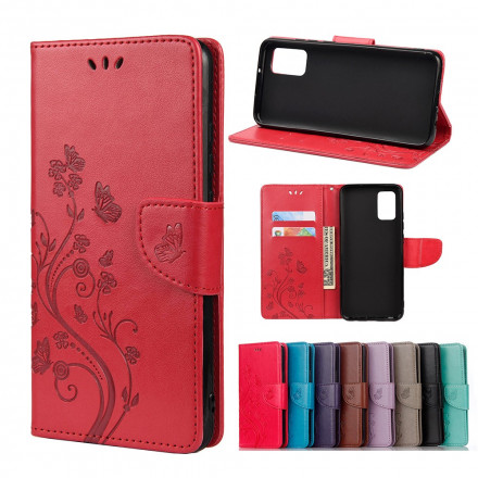 Housse Xiaomi Redmi Note 10 Pro Papillons et Fleurs Housse Xiaomi Redmi Note 10 Pro Papillons et Fleurs