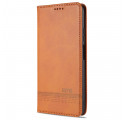 Flip Cover Xiaomi Redmi Note 10 Pro Style Cuir AZNS