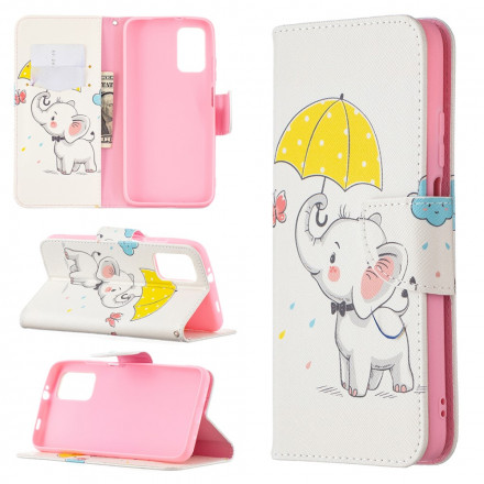 Housse Poco M3 Bébé Éléphant Housse Poco M3 Bébé Éléphant