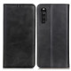Flip Cover Sony Xperia 10 III Cuir Fendu Élégance Flip Cover Sony Xperia 10 III Cuir Fendu Élégance