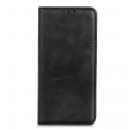 Flip Cover Sony Xperia 10 III Cuir Fendu Élégance