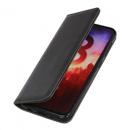 Flip Cover Sony Xperia 10 III Cuir Fendu Élégance