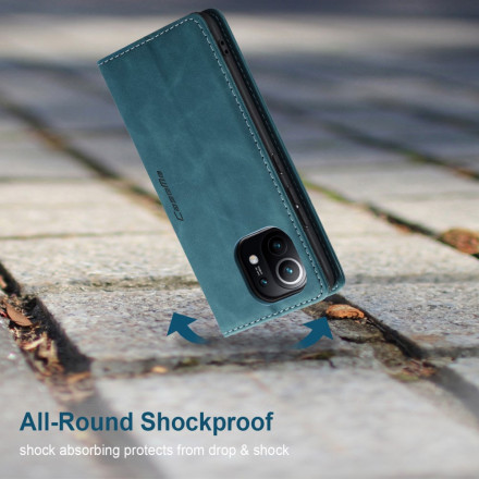 Flip Cover Xiaomi Mi 11 Effet Cuir CASEME Flip Cover Xiaomi Mi 11 Effet Cuir CASEME