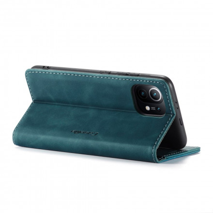 Flip Cover Xiaomi Mi 11 Effet Cuir CASEME Flip Cover Xiaomi Mi 11 Effet Cuir CASEME
