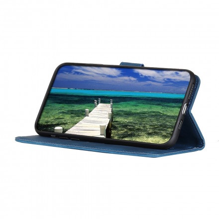 Housse Sony Xperia 10 III Effet Cuir Vintage KHAZNEH Housse Sony Xperia 10 III Effet Cuir Vintage KHAZNEH
