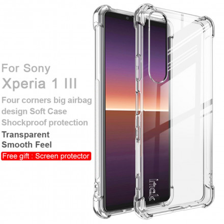 Coque Sony Xperia 1 III Transparente avec Film Écran IMAK Coque Sony Xperia 1 III Transparente avec Film Écran IMAK