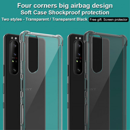 Coque Sony Xperia 1 III Transparente avec Film Écran IMAK Coque Sony Xperia 1 III Transparente avec Film Écran IMAK