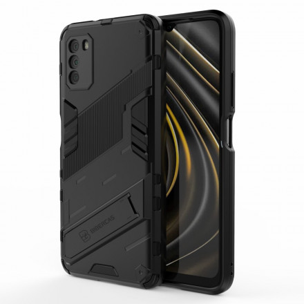 Coque Poco M3 Support Amovible Deux Positions Mains Libres Coque Poco M3 Support Amovible Deux Positions Mains Libres