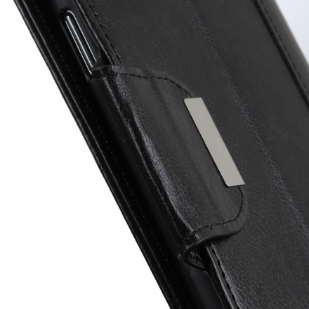 Housse Sony Xperia 10 III Simili Cuir Fermoir Élégance