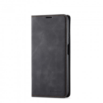 Flip Cover Poco M3 Effet Cuir FORWENW