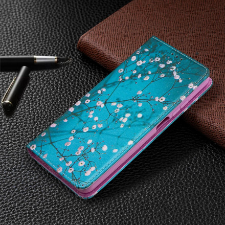 Flip Cover Xiaomi Mi 10T Lite 5G  / Redmi Note 9 Pro 5G Branches Fleuries