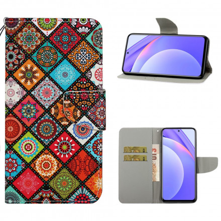 Housse Xiaomi Mi 10T Lite 5G / Redmi Note 9 Pro 5G Patchwork Mandala Housse Xiaomi Mi 10T Lite 5G / Redmi Note 9 Pro 5G Patchwork Mandala