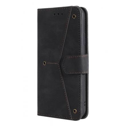 Housse Xiaomi Mi 11 Lite / Lite 5G Simili Cuir Bicolore Rivets Housse Xiaomi Mi 11 Lite / Lite 5G Simili Cuir Bicolore Rivets