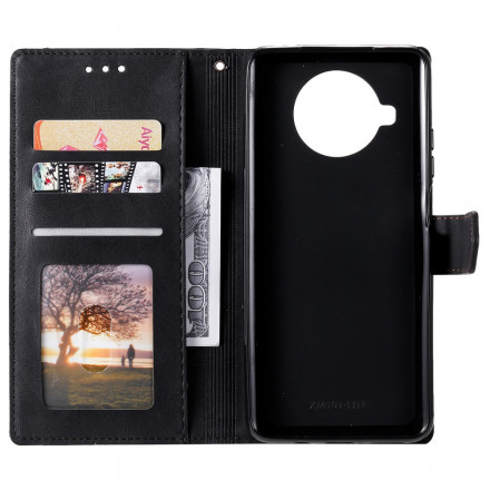 Housse Xiaomi Mi 10T Lite 5G / Redmi Note 9 Pro 5G Simili Cuir Bicolore Rivets Housse Xiaomi Mi 10T Lite 5G / Redmi Note 9 Pro 5G Simili Cuir Bicolore Rivets