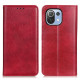 Flip Cover Xiaomi Mi 11 Lite / Lite 5G Cuir Litchi Fendu Élégance Flip Cover Xiaomi Mi 11 Lite / Lite 5G Cuir Litchi Fendu Élégance