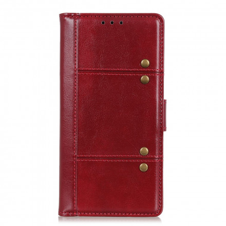 Housse Xiaomi Mi 11 Lite / Lite 5G Effet Cuir Antique Housse Xiaomi Mi 11 Lite / Lite 5G Effet Cuir Antique