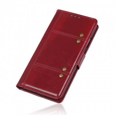 Housse Xiaomi Mi 11 Lite / Lite 5G Effet Cuir Antique Housse Xiaomi Mi 11 Lite / Lite 5G Effet Cuir Antique