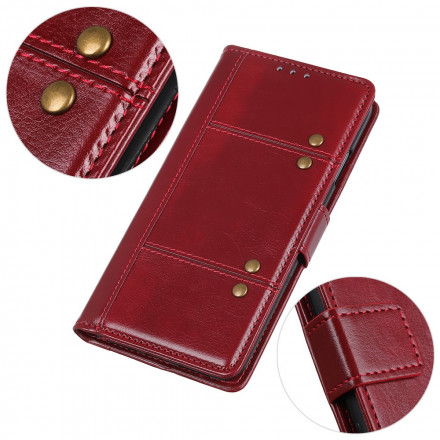 Housse Xiaomi Mi 11 Lite / Lite 5G Effet Cuir Antique Housse Xiaomi Mi 11 Lite / Lite 5G Effet Cuir Antique