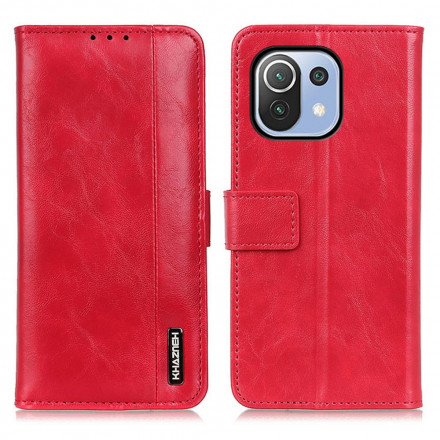 Housse Xiaomi Mi 11 Lite / Lite 5G Style Cuir Élégance KHAZNEH Housse Xiaomi Mi 11 Lite / Lite 5G Style Cuir Élégance KHAZNEH