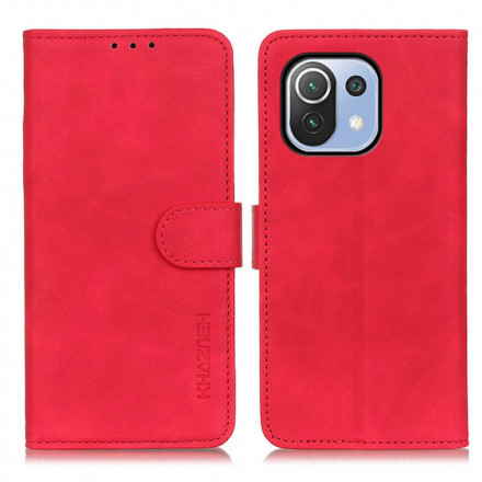 Housse Xiaomi Mi 11 Lite / Lite 5G Effet Cuir Vintage KHAZNEH Housse Xiaomi Mi 11 Lite / Lite 5G Effet Cuir Vintage KHAZNEH
