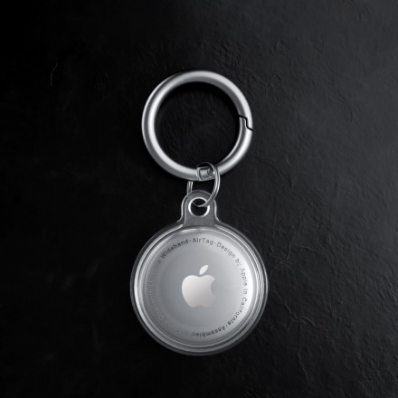 Porte-Clés AirTag Silicone Transparent Porte-Clés AirTag Silicone Transparent