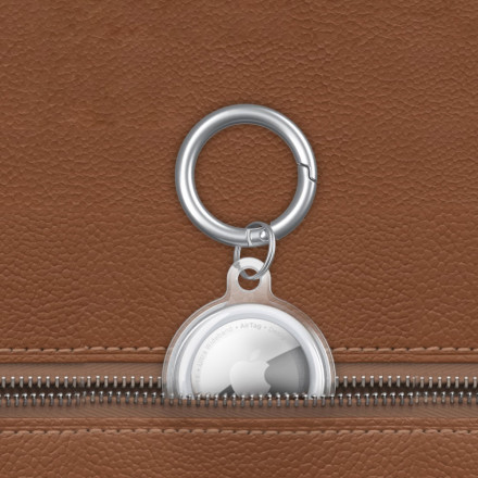Porte-Clés AirTag Silicone Transparent Porte-Clés AirTag Silicone Transparent