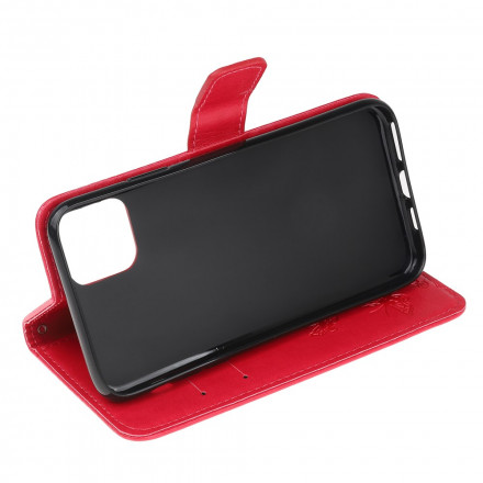 Housse Xiaomi Mi 11 Lite / Lite 5G Papillons Et Fleurs À Lanière Housse Xiaomi Mi 11 Lite / Lite 5G Papillons Et Fleurs À Lanière