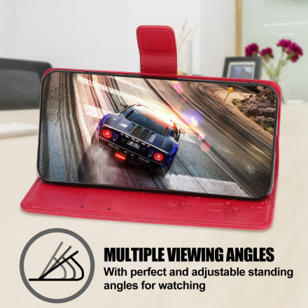 Housse Xiaomi Mi 11 Lite / Lite 5G Papillons Et Fleurs À Lanière Housse Xiaomi Mi 11 Lite / Lite 5G Papillons Et Fleurs À Lanière