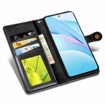 Housse Xiaomi Mi 10T Lite 5G / Redmi Note 9 Pro 5G Fermoir Vintage Housse Xiaomi Mi 10T Lite 5G / Redmi Note 9 Pro 5G Fermoir Vintage