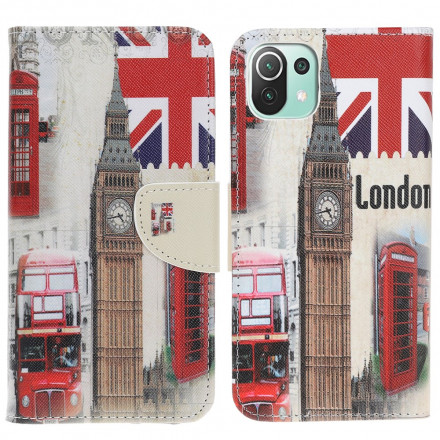 Housse Xiaomi MI 11 Lite / Lite 5G London Life Housse Xiaomi MI 11 Lite / Lite 5G London Life