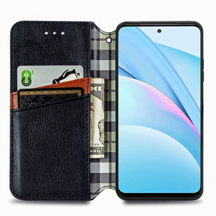 Flip Cover Xiaomi Mi 10T Lite 5G / Redmi Note 9 Pro 5G Effet Cuir Texture Diamant Flip Cover Xiaomi Mi 10T Lite 5G / Redmi Note 9 Pro 5G Effet Cuir Texture Diamant
