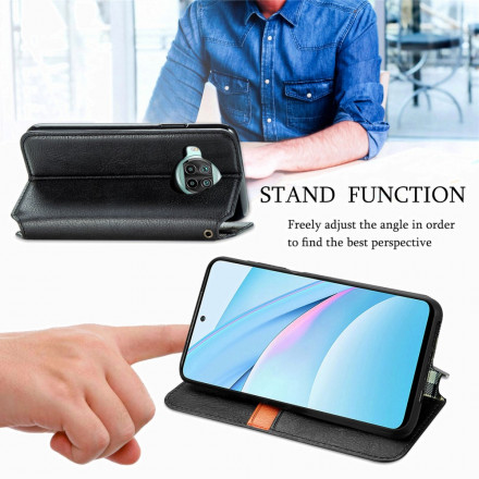 Flip Cover Xiaomi Mi 10T Lite 5G / Redmi Note 9 Pro 5G Effet Cuir Texture Diamant Flip Cover Xiaomi Mi 10T Lite 5G / Redmi Note 9 Pro 5G Effet Cuir Texture Diamant