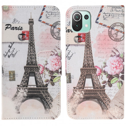 Housse Xiaomi Mi 11 Lite / Lite 5G Tour Eiffel Rétro Housse Xiaomi Mi 11 Lite / Lite 5G Tour Eiffel Rétro