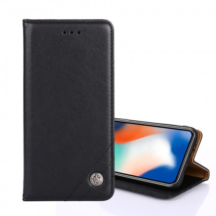 Flip Cover Xiaomi Mi 10T Lite 5G / Redmi Note 9 Pro 5G Style Cuir avec Rivet Flip Cover Xiaomi Mi 10T Lite 5G / Redmi Note 9 Pro 5G Style Cuir avec Rivet