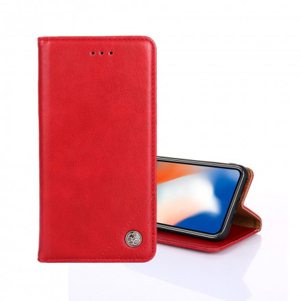 Flip Cover Xiaomi Mi 10T Lite 5G / Redmi Note 9 Pro 5G Style Cuir avec Rivet Flip Cover Xiaomi Mi 10T Lite 5G / Redmi Note 9 Pro 5G Style Cuir avec Rivet