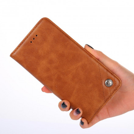 Flip Cover Xiaomi Mi 10T Lite 5G / Redmi Note 9 Pro 5G Style Cuir avec Rivet Flip Cover Xiaomi Mi 10T Lite 5G / Redmi Note 9 Pro 5G Style Cuir avec Rivet
