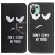 Housse Xiaomi Mi 11 Lite / Lite 5G Don't Touch My Phone Housse Xiaomi Mi 11 Lite / Lite 5G Don't Touch My Phone