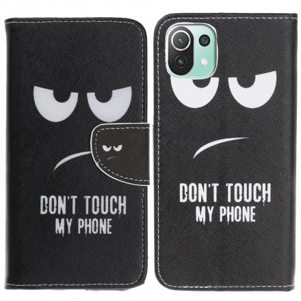 Housse Xiaomi Mi 11 Lite / Lite 5G Don't Touch My Phone Housse Xiaomi Mi 11 Lite / Lite 5G Don't Touch My Phone