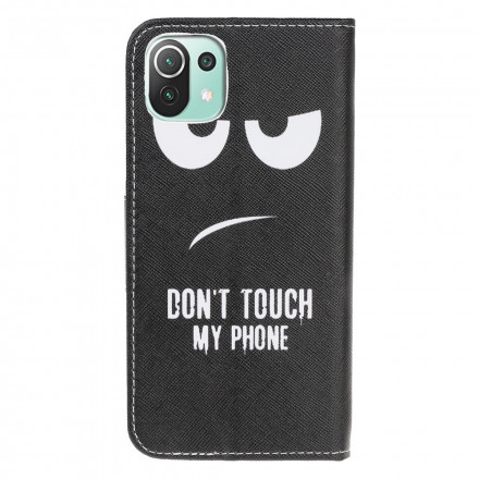 Housse Xiaomi Mi 11 Lite / Lite 5G Don't Touch My Phone Housse Xiaomi Mi 11 Lite / Lite 5G Don't Touch My Phone
