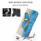 Housse Xiaomi Mi 11 Lite / Lite 5G Papillon Bleu et Jaune Housse Xiaomi Mi 11 Lite / Lite 5G Papillon Bleu et Jaune