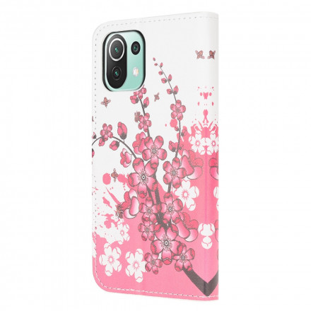 Housse Xiaomi Mi 11 Lite / Lite 5G Tropical Flower Housse Xiaomi Mi 11 Lite / Lite 5G Tropical Flower