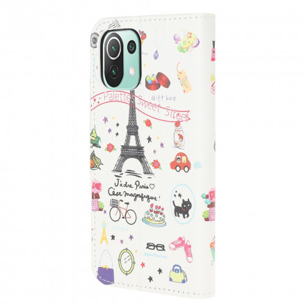 Housse Xiaomi Mi 11 Lite / Lite 5G J'adore Paris